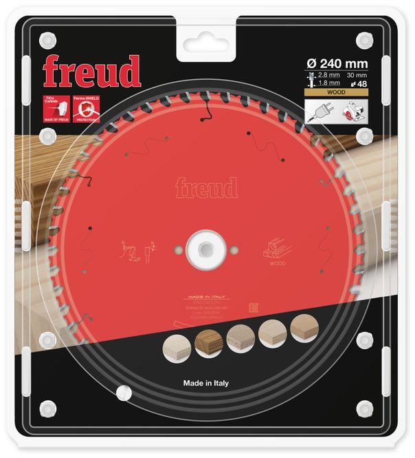 Hovedbilde 240x30 | Z48 | Tannbredde 2,8 mm | Tre | Freud sagblad for Sirkelsag