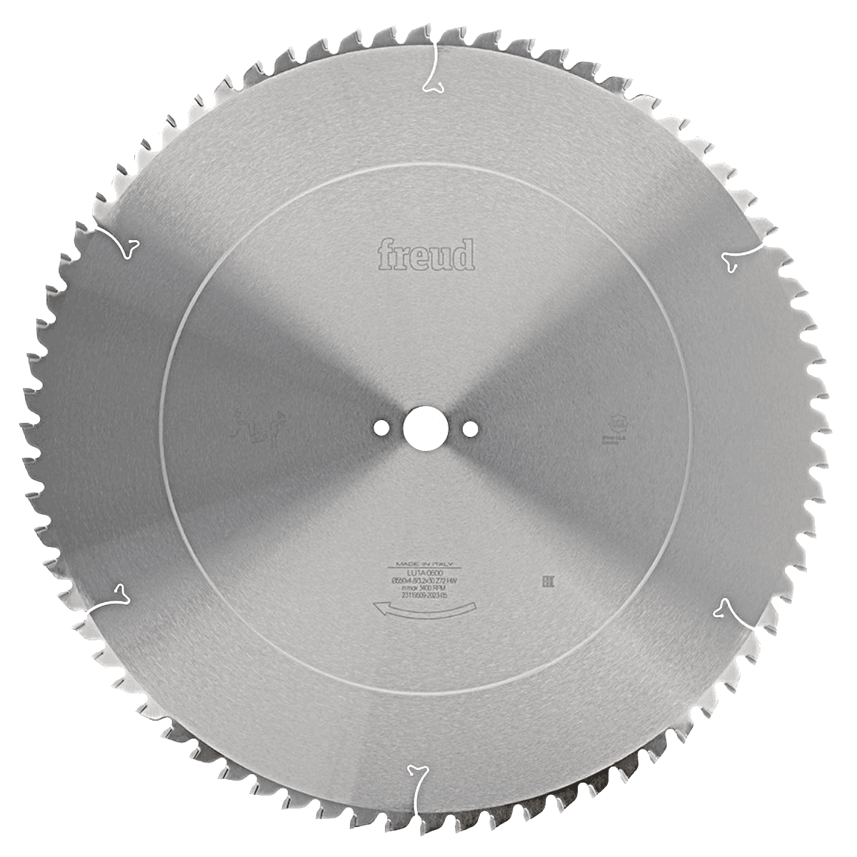 550x30 | Z72 | Tannbredde 4,8 mm | Tre | Freud radialsagblad  | Radialsag