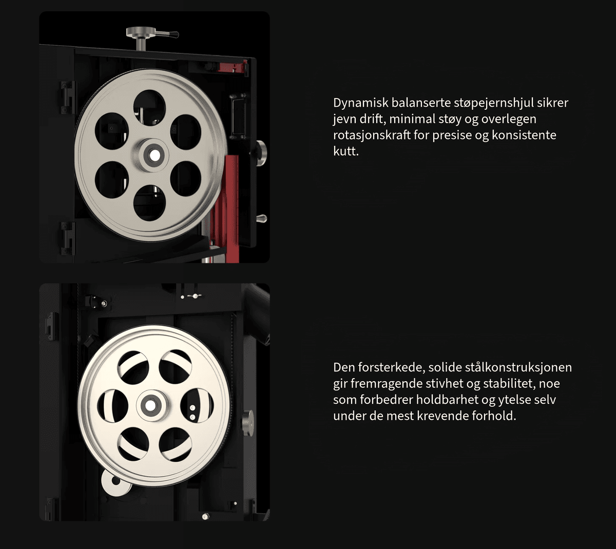 Harvey Båndsag  ALPHA HW615E 380mm 2.2kW Rustfritt stål