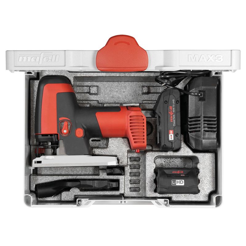 MAFELL PS 2-18 – Batteridrevet Performance stikksag i MAX3-Systainer