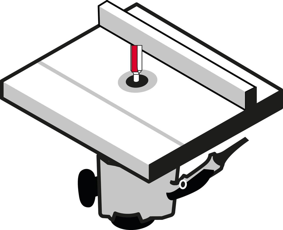 Freud Fresestål Rettkant | 8 mm tange | Spor 16 mm | Treverk