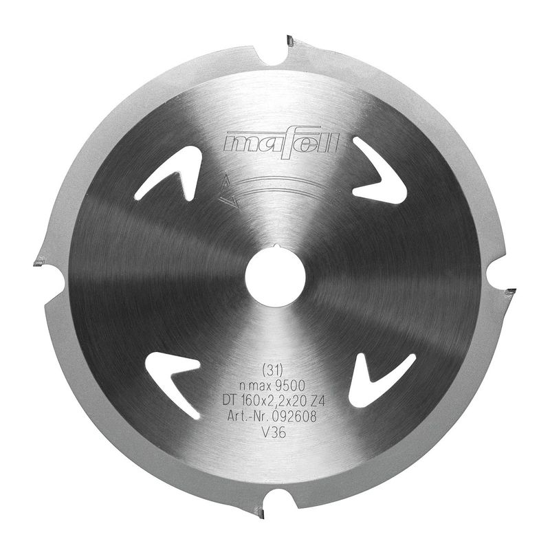 MAFELL KSB-AM160 Diamantsagblad 160×20 mm – Z4 – Sement- og gipsplater