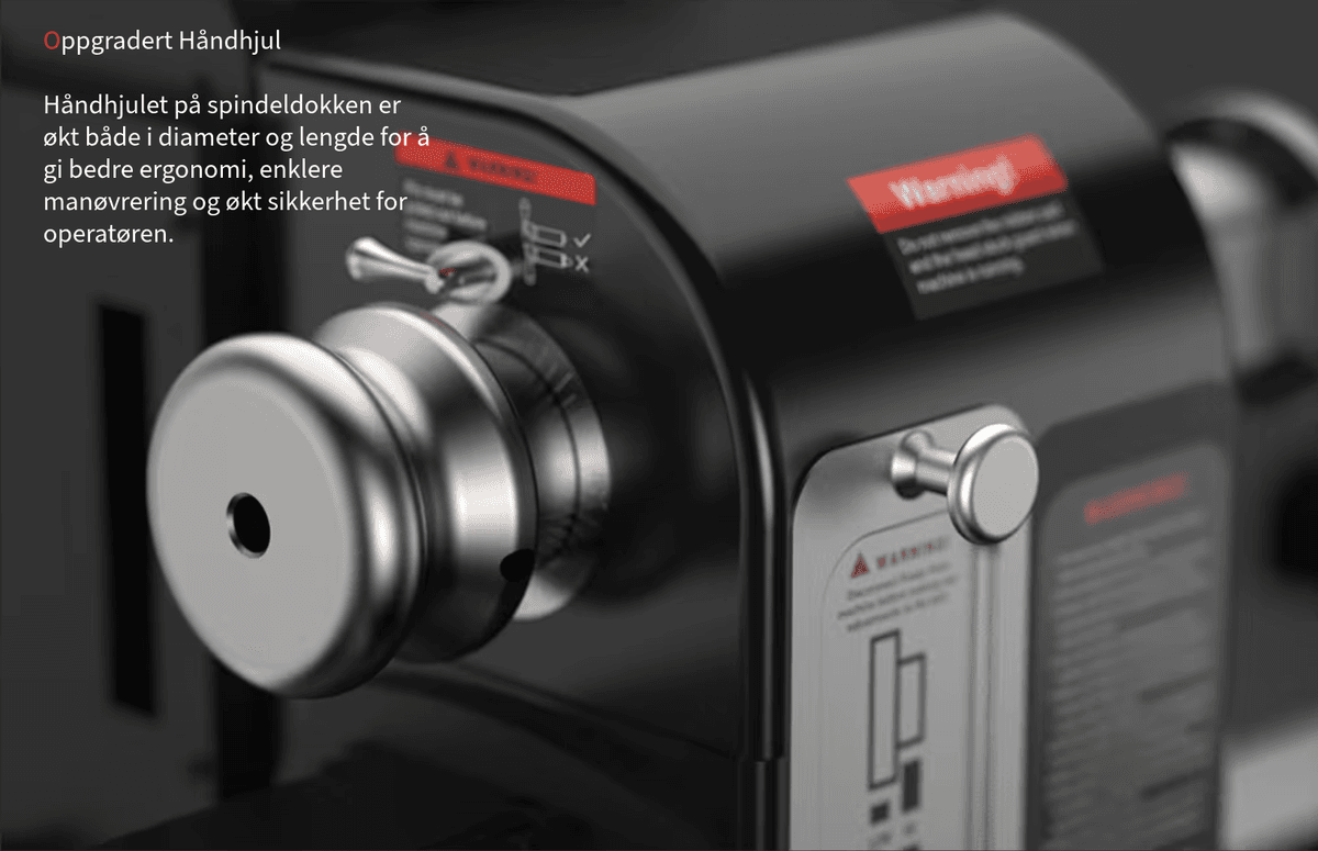 Harvey Dreiebenk TURBO T-40 360 x 610mm med Servo Motor