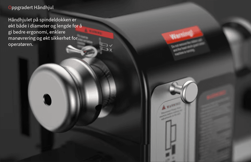 Harvey Dreiebenk TURBO T-40 360 x 610mm med Servo Motor